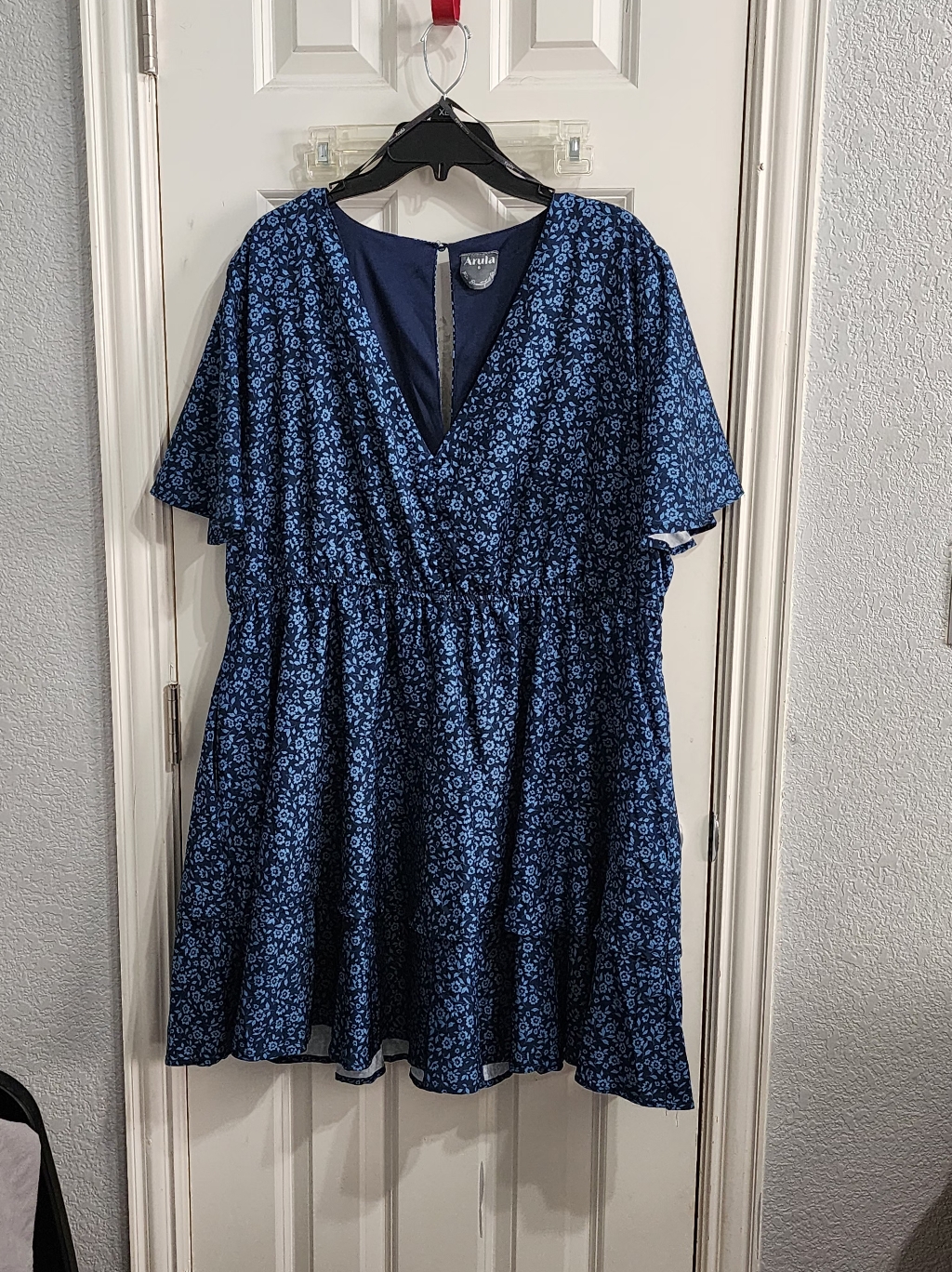 Arula Blue Floral Dress
